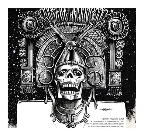 Ah-Puch, Mayan God of Death by LostonWallace on DeviantArt