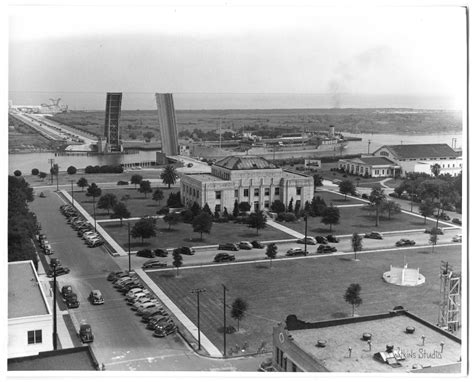 [Photograph of Aerial View of Port Arthur, 1945] - Side 1 of 2 - The Portal to Texas History