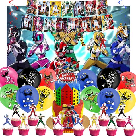 Power ranger Decorations - Party Corner