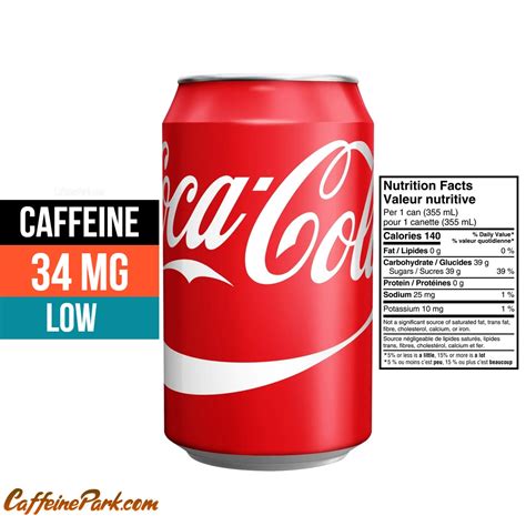 Coke (Coca-Cola) Caffeine Content: How Much is in a 12 oz. can?