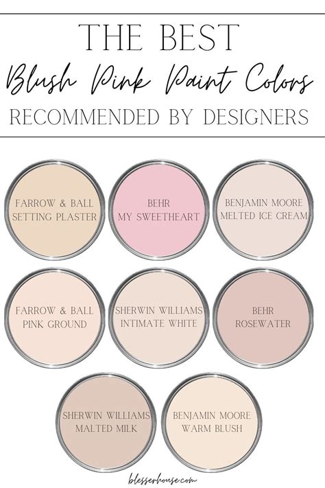 The Most Recommended Blush Pink Paint - Bless'er House