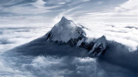 HD wallpaper: china, xi'an, huashan mountain, xian, mountains, clouds ...