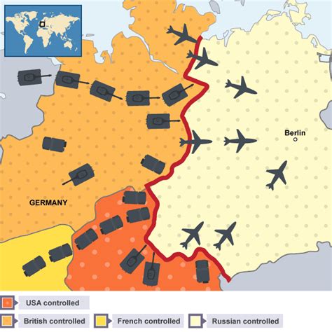 Berlin Blockade, Division of Germany, Airlift, NATO and the Two Germanys