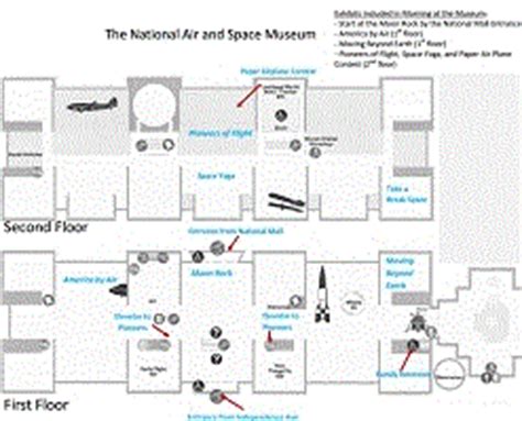 Air And Space Museum Map