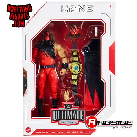 Kane WWE Hall Of Champions WWE Toy Wrestling Action Figures By Mattel ...