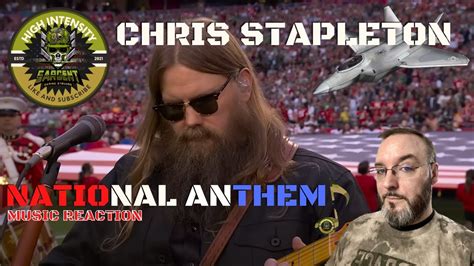 Chris Stapleton | National Anthem | Music Reaction - YouTube