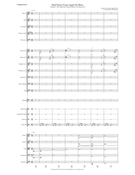 Civilization VI Sheet Music — Geoff Knorr