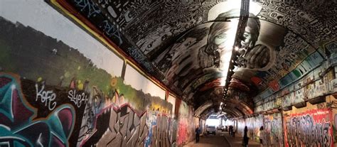 Graffiti And Mosaics: Street Art Of The South Bank, London