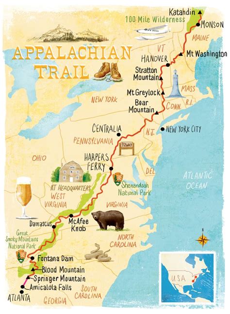 Scott Jessop — Appalachian Trail | Appalachian trail map, Appalachian ...