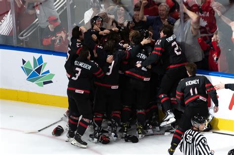 Canada Beats Finland to Win Gold at 2022 World Junior Championship ...