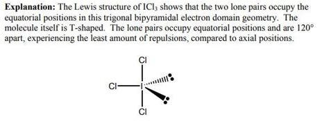 What's the bond length of I - Cl bonds in ICl3 - Chemistry - The p ...