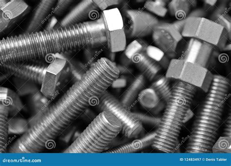 Bolts in box stock image. Image of construction, group - 12483497