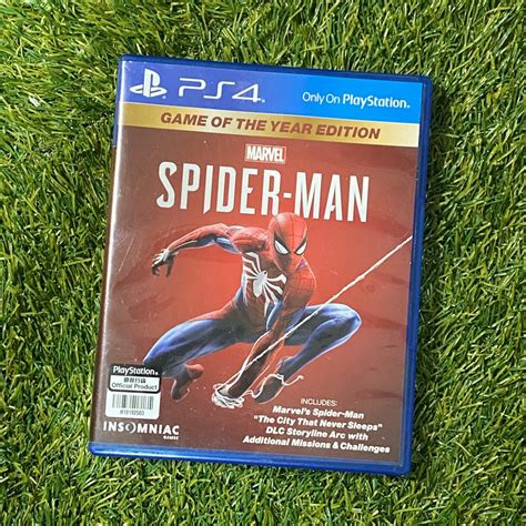 PS4 Spider-man Game Of The Year Edition, Video Gaming, Video Games ...