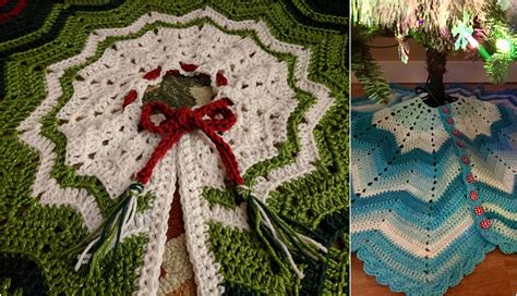 Crochet Christmas Tree Skirt Ideas - Simple Crochet Ideas