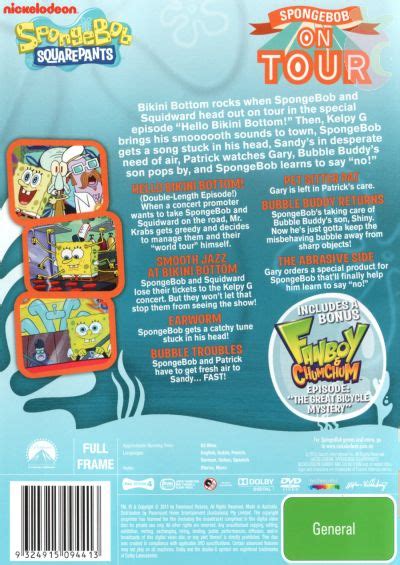 SpongeBob on Tour - Encyclopedia SpongeBobia - The SpongeBob SquarePants Wiki