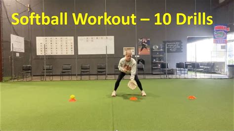 Softball workout 10 drills – Artofit