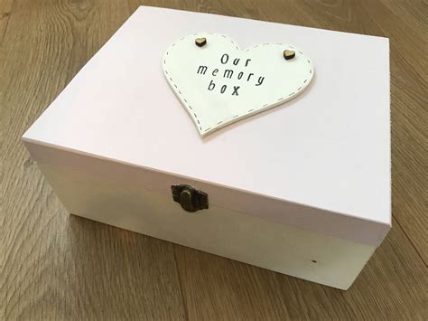 Wooden memory box with lid memory box baby memory box | Etsy | Memory ...