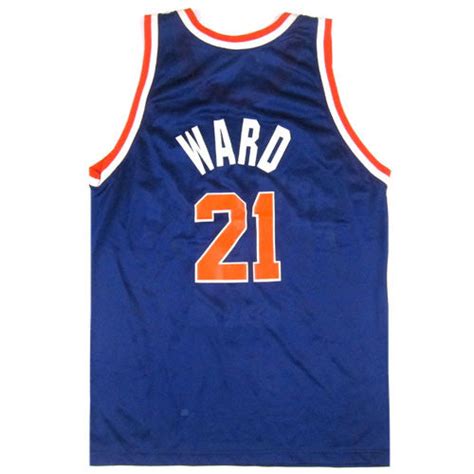 Vintage Charlie Ward NY Knicks Champion Jersey NWOT NBA Basketball ...