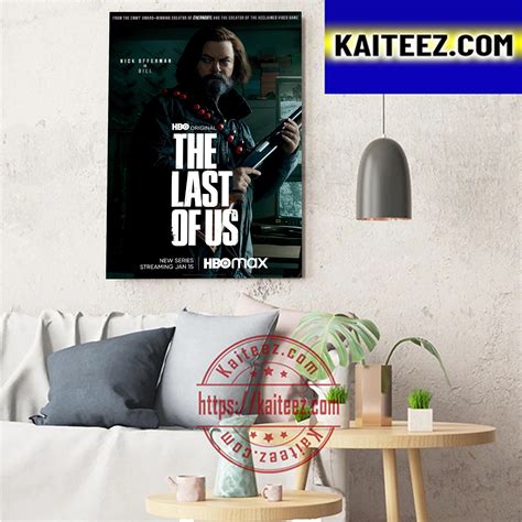 Nick Offerman Is Bill In The Last Of Us Art Decor Poster Canvas - Kaiteez