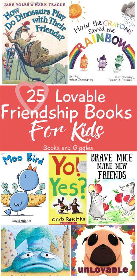 25 Lovable Friendship Books For Kids | Preschool friendship, Friendship activities, Friendship theme