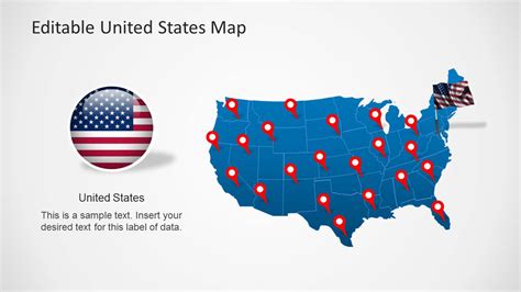 United States Map Template for PowerPoint - SlideModel