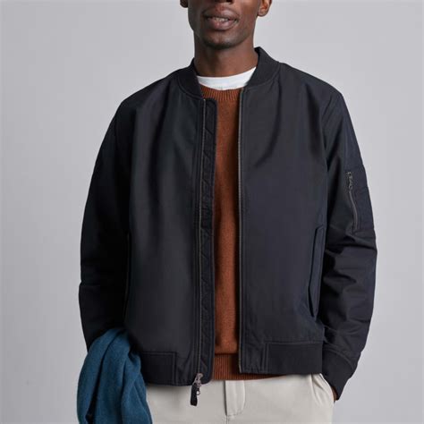 The Bomber Jacket | Uniform Black – Everlane