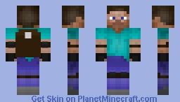 Realistic Steve Minecraft Skin