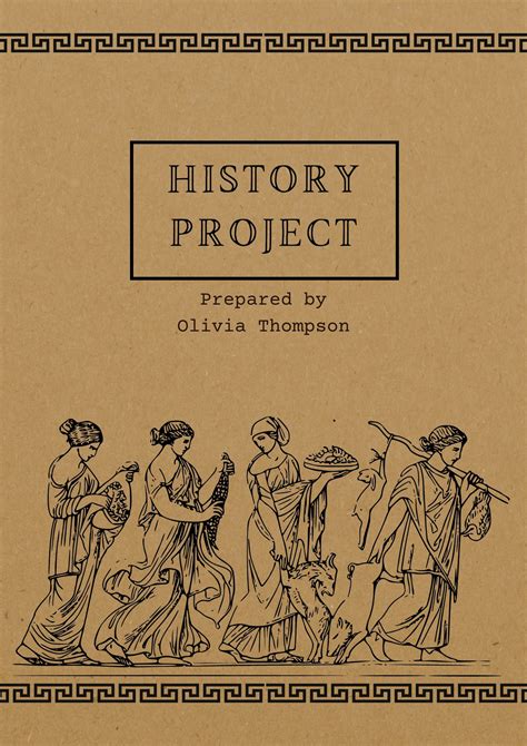 History Project Cover Page