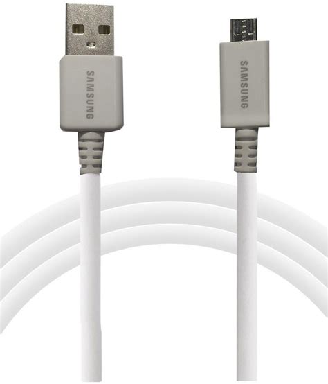 Samsung USB Data Cable White 1 Meter - All Cables Online at Low Prices ...