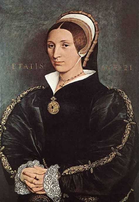 Portrait Of Catherine Howard By Hans Holbein The Younger Art Reproduction from Cutler Miles.