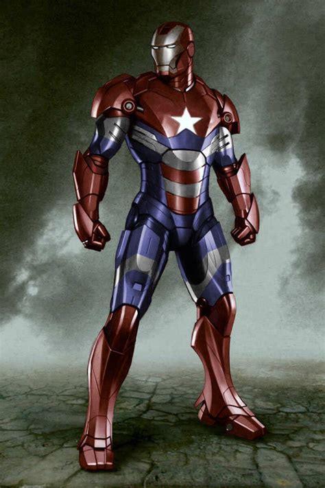 ArtStation - Iron Patriot - Dark Avengers, Frank Matus in 2022 | Iron ...