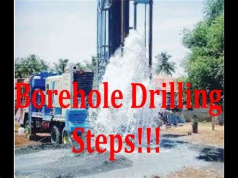 Borehole Drilling | The Process!!! - YouTube