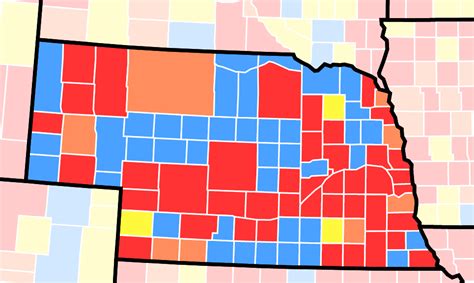 CDC: Nebraska COVID-19 transmission by county