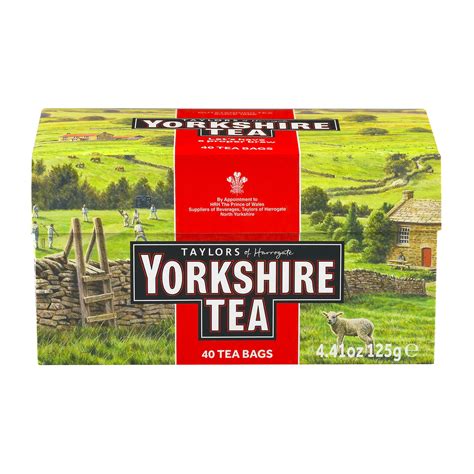 Taylors of Harrogate, Yorkshire Tea, 40-Count Tea Bags - Walmart.com ...