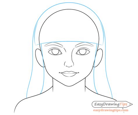 How to Draw a Young Girl in 12 Steps (With Proportions) - EasyDrawingTips