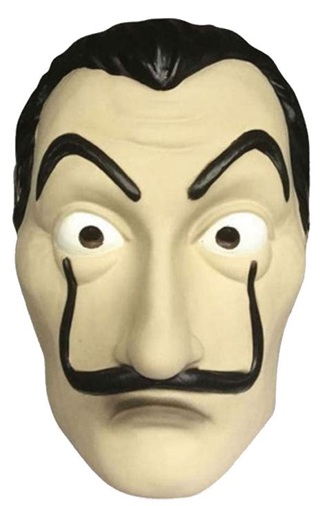 Dali Money Heist Style Free Printable Mask. - Oh My Fiesta! in english