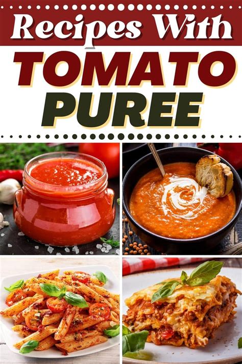 20 Easy Recipes with Tomato Puree - Insanely Good