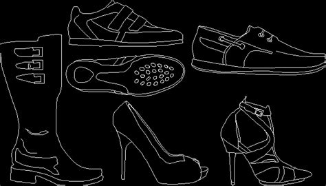 Shoes DWG Block for AutoCAD • Designs CAD