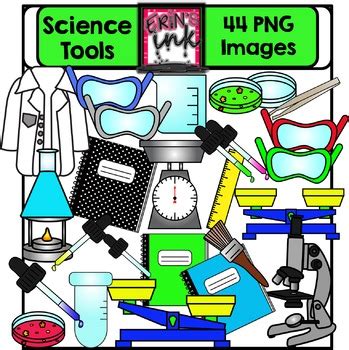 Science Tools Clipart by Erin's Ink | Teachers Pay Teachers