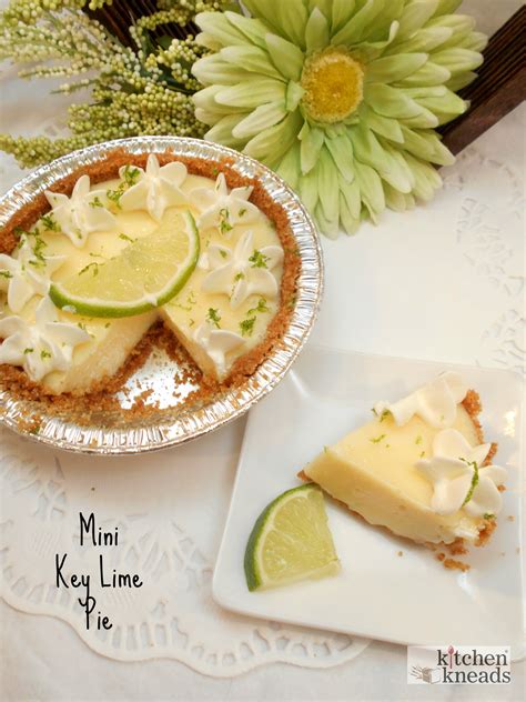 Mini Key Lime Pies - Kitchen Kneads