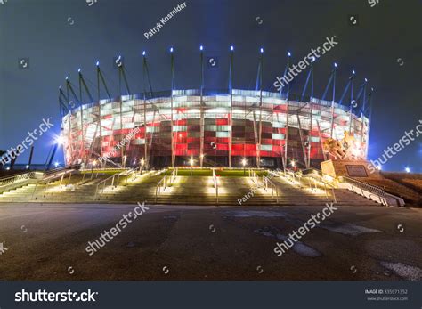 1,667 Modern Stadium Exterior Night Images, Stock Photos & Vectors ...