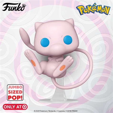 2021 NEW Pokemon - Mew 10-inch Jumbo Sized Funko Pop!