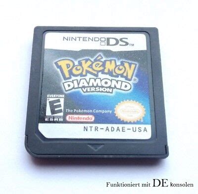 Pokémon: Diamond Diamond Pokemon Game for Nintendo DS, DS Lite, DSi ...