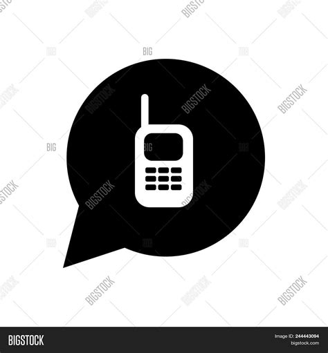 Ringing Phone Vector Vector & Photo (Free Trial) | Bigstock