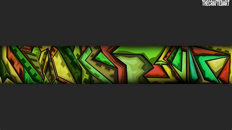 Green Youtube Banner Template