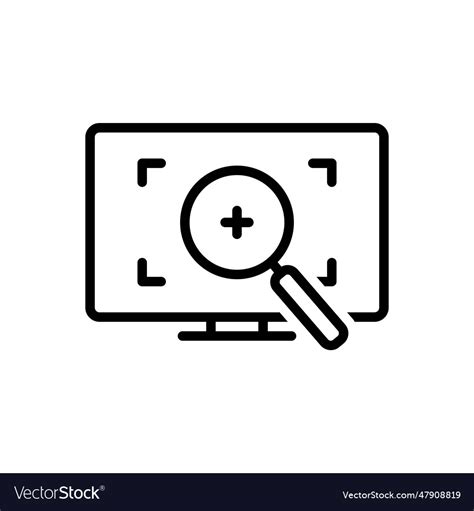 Zoom Royalty Free Vector Image - VectorStock