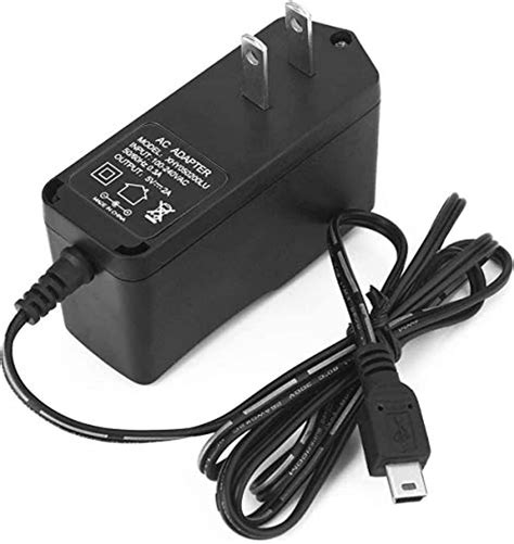 DC 5V Adapter,Mini USB Cable AC DC Adapter Mini 5Pin DC Cord DC5 Volt Cable with 1.2 Meter/3.8 ...