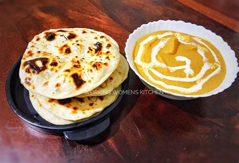 Garlic naan with Paneer Butter Masala | Working Women's Kitchen