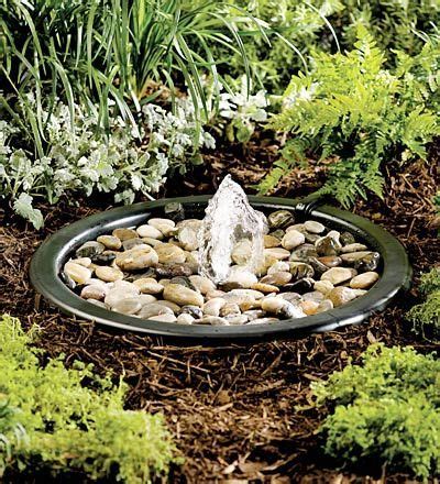 solar power solar: Pebble Fountain … | Water fountains outdoor, Diy ...