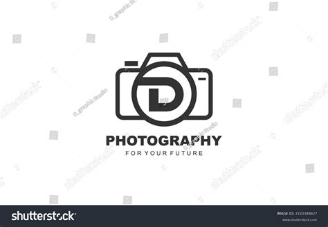 D Logo Photography Branding Company Camera Stock Vector (Royalty Free) 2220348627 | Shutterstock